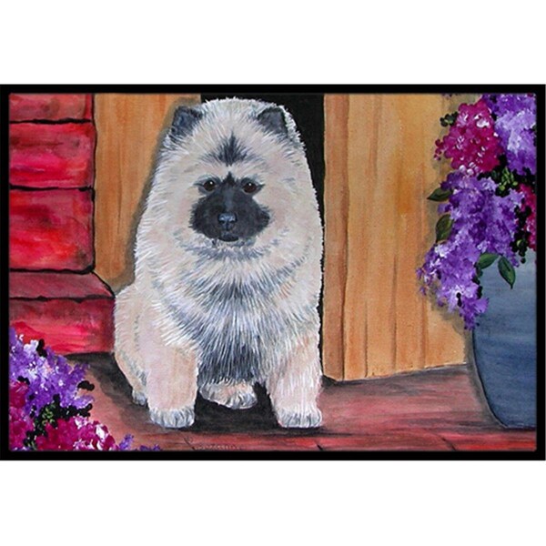 Carolines Treasures Keeshond Doormat - 24 x 36 in. SS8622JMAT - main